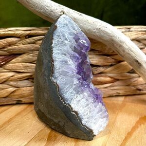 Amethyst half moon